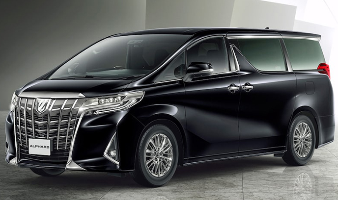 Alphard Facelife produk 1