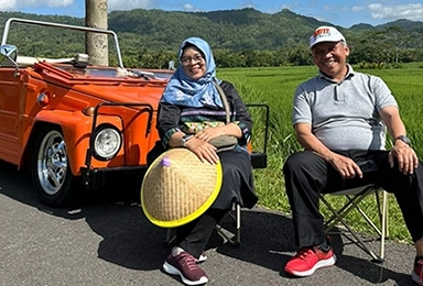VW tour jogja paket persawahan